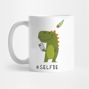 T-Rex Dinosaur's Last Selfie Mug